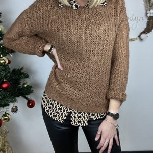 Pull Linette camel