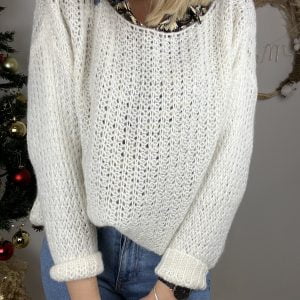 Pull Linette blanc