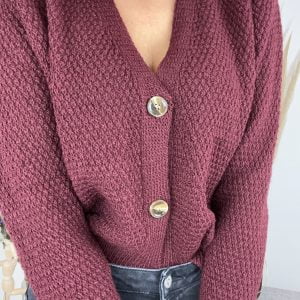 Pull Anne Bordeaux